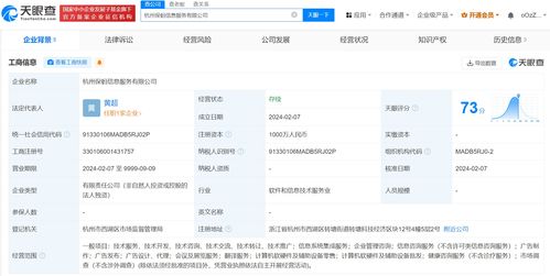 螞蟻集團成立保螞信息服務公司，拓展信息系統集成服務新版圖