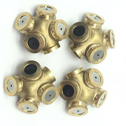 農(nóng)用全銅噴霧四頭噴頭 園林灌溉的精準衛(wèi)士